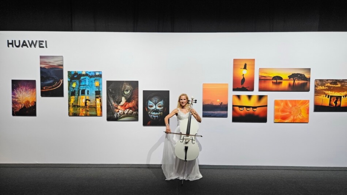 Cellistin buchen für Gästeempfang, Gala, Messe, Hochzeitsfeier, Veranstaltung