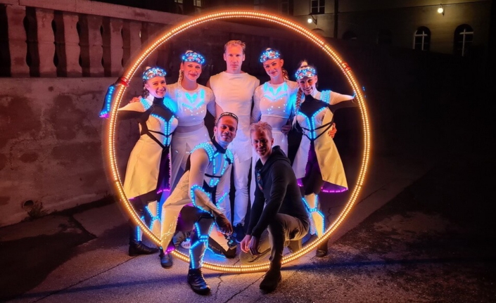 LED Artisten buchen für Firmenevent, Sommerfest, Weihnachtsfeier, Kongress