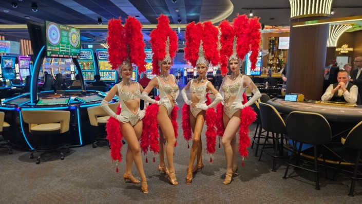Las Vegas Showgirls buchen für Casino, Event, Galadinner