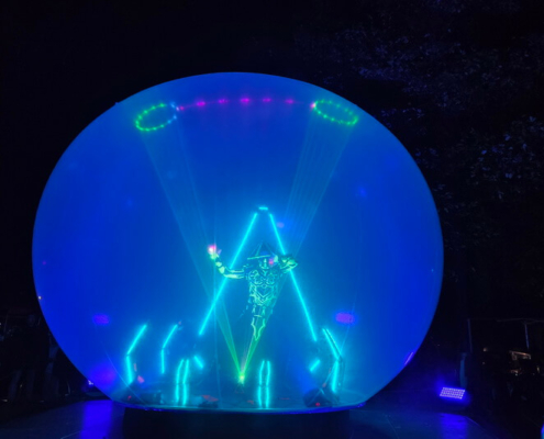 Lasershow buchen für Event, Hochzeit, Stadtfest, Firmenevent, Silvesterparty