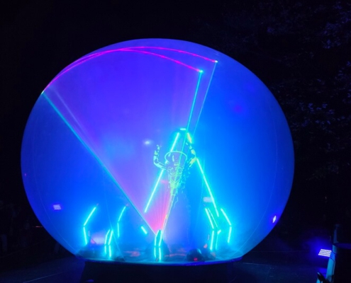 Lasershow buchen für Stadtfest, Sommerfest, Lichtfest, Lichternacht