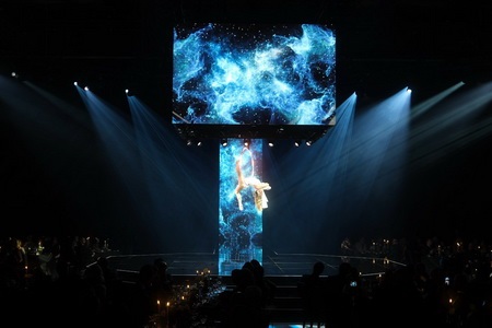 Luftakrobatik Show buchen für Firmenevent, Stadtfest, Messe, Eröffnung, Gala Dinner